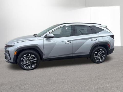 Shimmering Silver 2026 Hyundai TUCSON Hybrid Limited