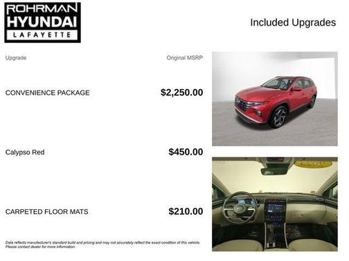 Calypso Red 2023 Hyundai TUCSON SEL
