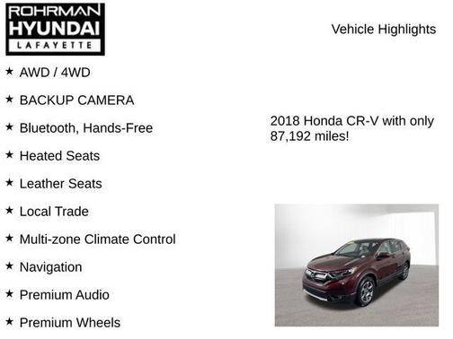 2018 Honda CR-V EX-L
