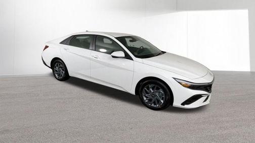 White 2026 Hyundai ELANTRA HEV Blue