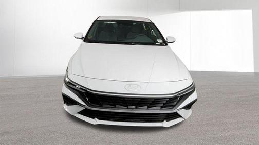 White 2026 Hyundai ELANTRA HEV Blue