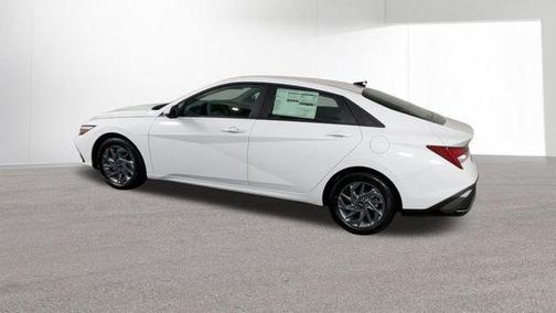White 2026 Hyundai ELANTRA HEV Blue