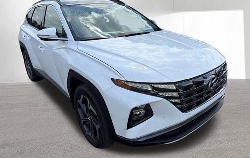 White Pearl 2024 Hyundai TUCSON Hybrid Limited
