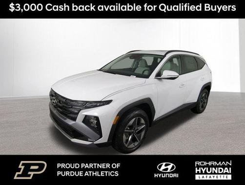 White Pearl 2026 Hyundai TUCSON SEL Premium