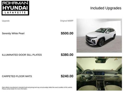 White Pearl 2026 Hyundai TUCSON SEL Premium