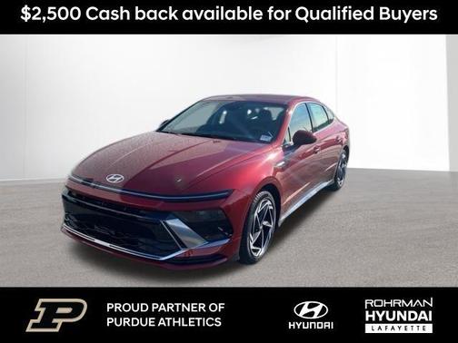 Red 2026 Hyundai SONATA SEL Sport