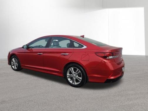 Scarlet Red 2018 Hyundai SONATA SEL