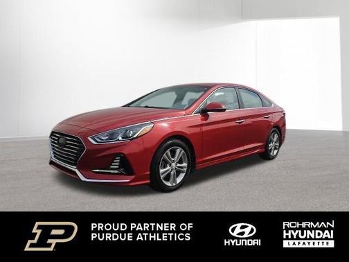 Scarlet Red 2018 Hyundai SONATA SEL