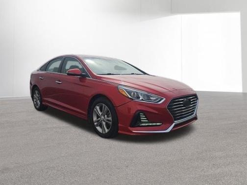 Scarlet Red 2018 Hyundai SONATA SEL