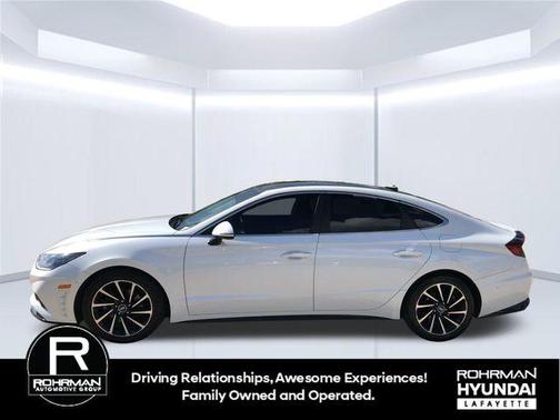 Quartz White 2021 Hyundai SONATA Limited
