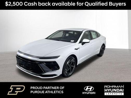 White 2026 Hyundai SONATA SEL Sport