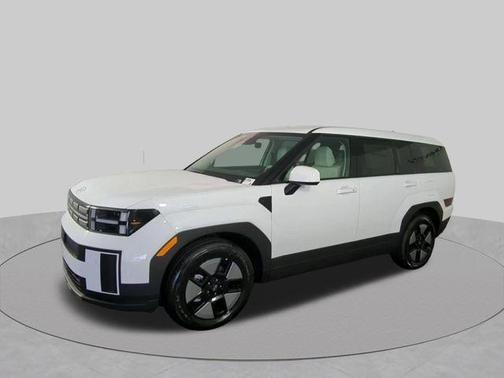 White 2026 Hyundai SANTA FE HEV SE
