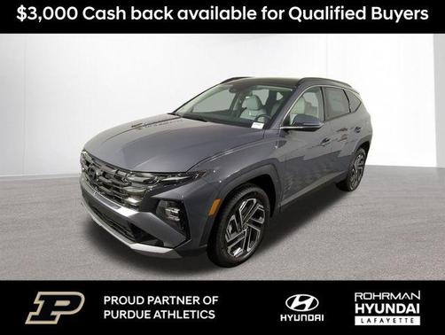 Gray 2026 Hyundai TUCSON Limited