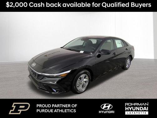 Black 2026 Hyundai ELANTRA SE