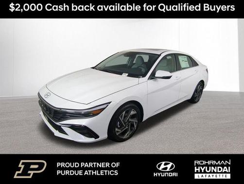 Serenity White Pearl 2026 Hyundai ELANTRA Limited