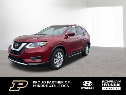 Scarlet Ember 2018 Nissan Rogue SV