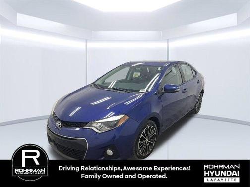 Blue 2014 Toyota Corolla S Plus