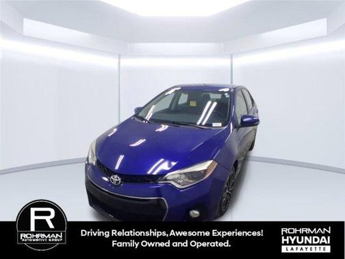 Blue 2014 Toyota Corolla S Plus