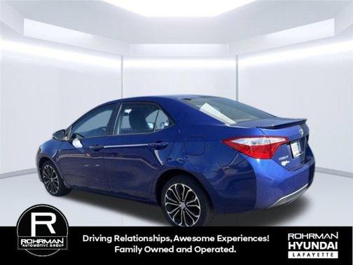 Blue 2014 Toyota Corolla S Plus