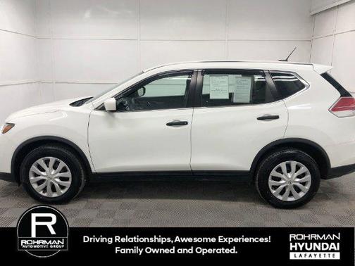 Glacier White 2016 Nissan Rogue S