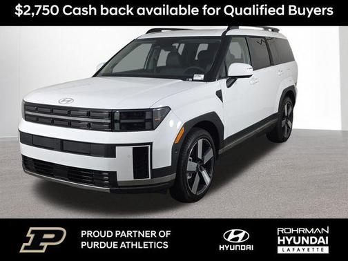 White 2026 Hyundai SANTA FE HEV Limited