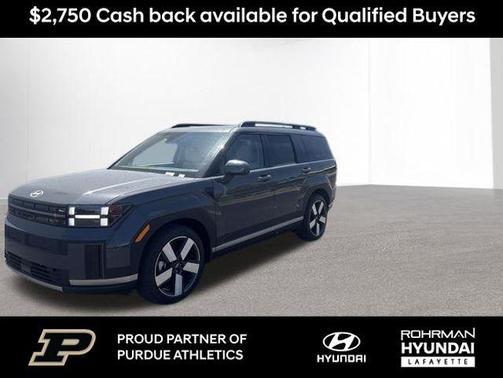 Gray 2026 Hyundai SANTA FE HEV Limited