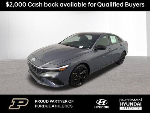 Gray 2026 Hyundai ELANTRA SEL Sport