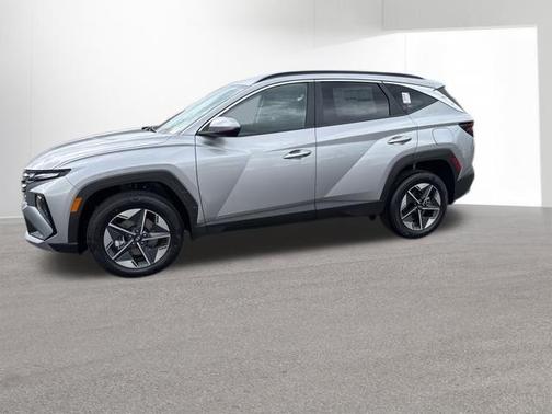 Shimmering Silver 2026 Hyundai TUCSON Hybrid SEL