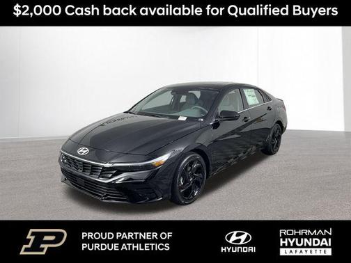 Black 2026 Hyundai ELANTRA SEL SPORT PREMIUM