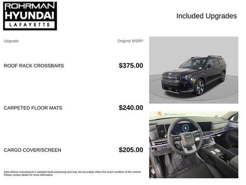 Phantom Black 2026 Hyundai SANTA FE Limited