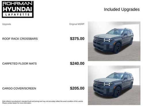 Hampton Gray 2026 Hyundai SANTA FE XRT