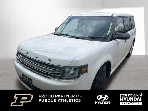 White Platinum Clearcoat Metallic 2015 Ford Flex SEL