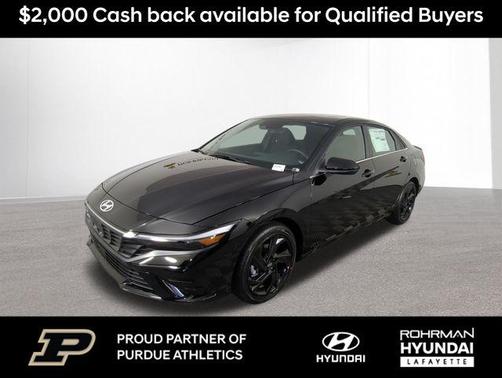 Black 2026 Hyundai ELANTRA SEL SPORT PREMIUM