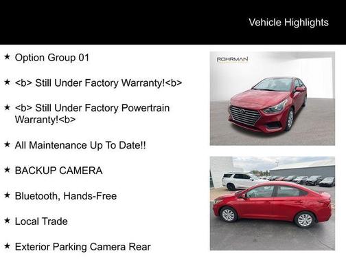 2022 Hyundai Accent SE