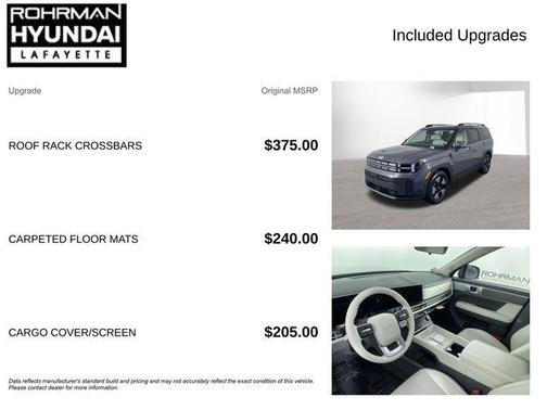 Gray 2026 Hyundai SANTA FE HEV SEL