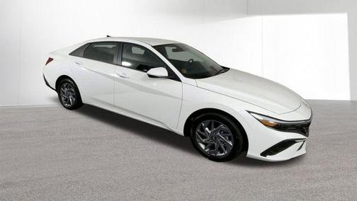 Serenity White Pearl 2026 Hyundai ELANTRA HEV Blue