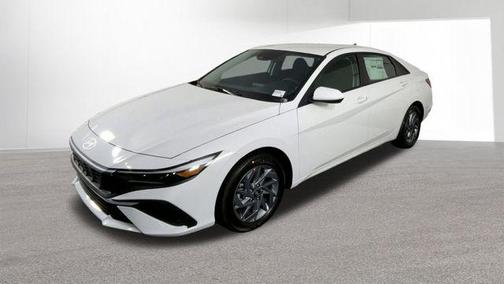 Serenity White Pearl 2026 Hyundai ELANTRA HEV Blue