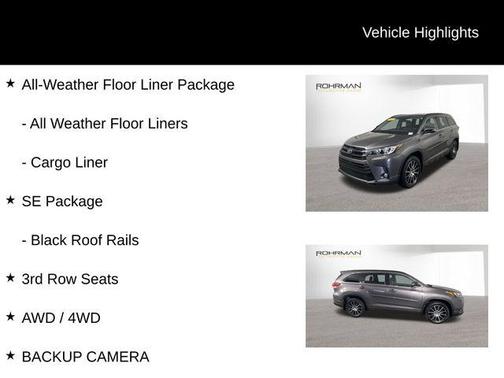 2017 Toyota Highlander SE