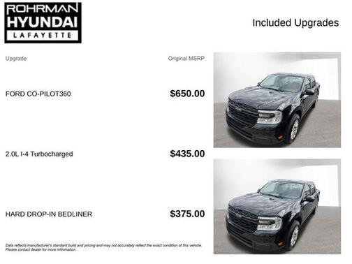 Shadow Black 2022 Ford Maverick XL