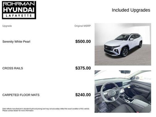 White Pearl 2026 Hyundai TUCSON SEL