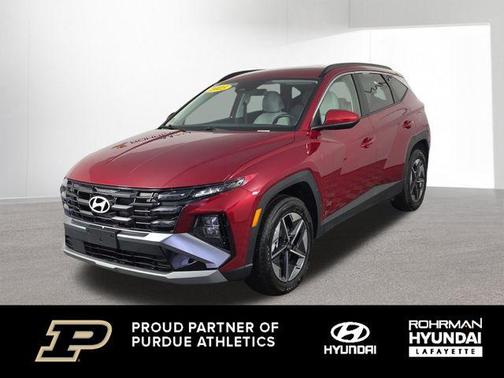 Red 2025 Hyundai TUCSON SEL
