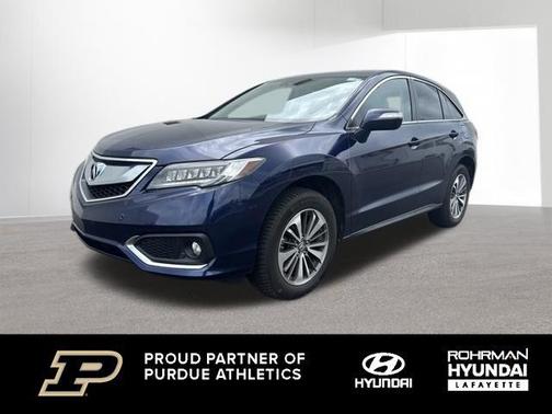 Fathom Blue Pearl 2016 Acura RDX Advance Package