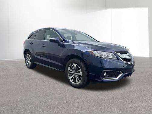 Fathom Blue Pearl 2016 Acura RDX Advance Package