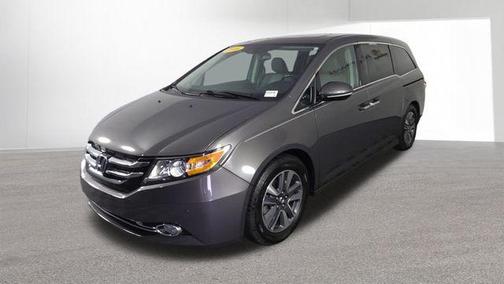 Gray 2016 Honda Odyssey Touring Elite