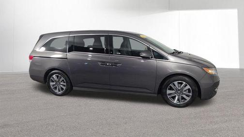 Gray 2016 Honda Odyssey Touring Elite
