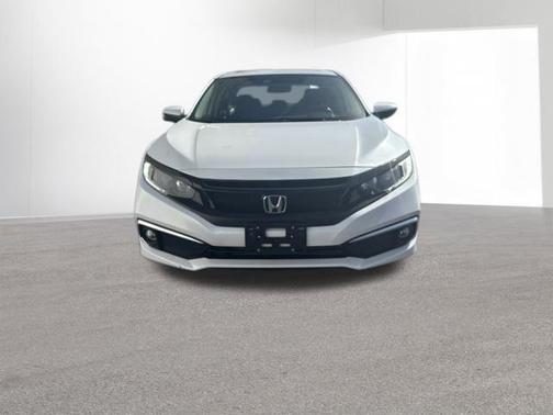 White 2019 Honda Civic EX