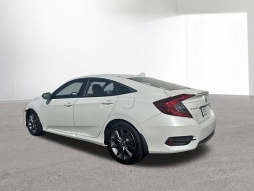 White 2019 Honda Civic EX
