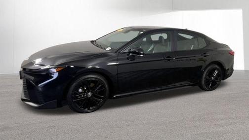 Midnight Black Metallic 2025 Toyota Camry SE