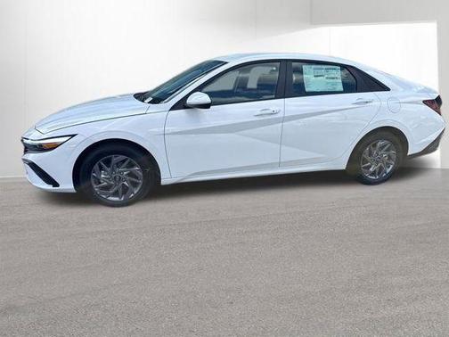 White 2026 Hyundai ELANTRA HEV Blue