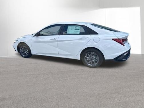 White 2026 Hyundai ELANTRA HEV Blue